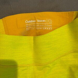 Outdoor Voices Tech Sweat leggings Yellow size Size